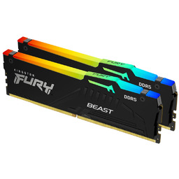 Kingston Fury Beast RGB 128GB [2x64GB 5600MHz DDR5