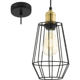 Eglo lampa wisząca Denham 49791 WM