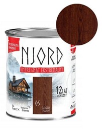 NJORD Impregnat ekstremalny do drewna - surowy mahoń