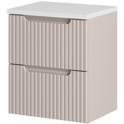 COMAD Szafka podumywalkowa NOVA CASHMERE z blatem WHITE