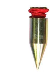 Pion sznurkowy stalowy, toczony 150g