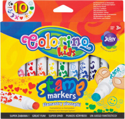 Flamastry pieczątki 10 wzorów Colorino 34623PTR 834623