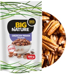 Orzechy Pecan POŁÓWKI 500g - BIG NATURE