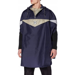 Granatowe poncho na deszcz Hock Super Praktiko XXL