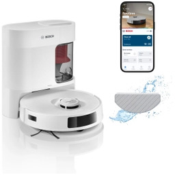 Bosch Spotless Advanced+ BCRD2W Funkcja mopowania Stacja oczyszczająca