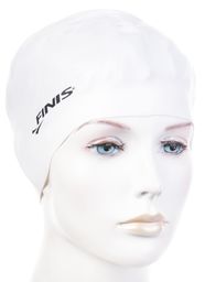 Czepek do pływania finis silicone cap biały
