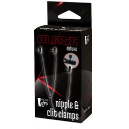 Blaze Deluxe zestaw zacisków na sutki i łechtaczkę