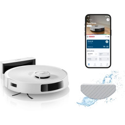 Bosch Spotless Advanced BCRC2W Funkcja mopowania Tworzenie mapy