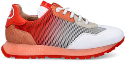 Hiszpańskie sneakersy - HISPANITAS BHV253869 CZERWONO-BIAŁE