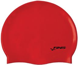 Czepek do pływania finis silicone cap czerwony