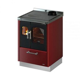 Kuchnia na drewno Smart 60 Czerwony