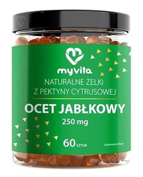 Ocet Jabłkowy Naturalne Żelki, MyVita