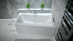 BESCO WAI-160-NP Besco Infinity wanna narożna 160x100 cm
