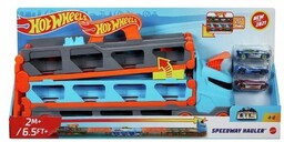 Hot Wheels City Wyścig Transporter 2W1, Mattel
