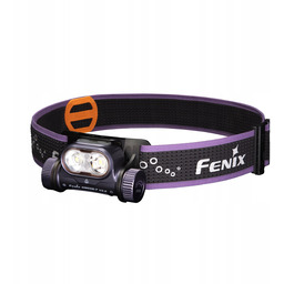 Latarka czołowa Fenix HM65R-T V2.0 ciemnofioletowa