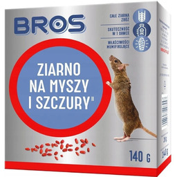 BROS - ziarno na myszy i szczury 140g