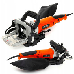 Lamelownica Frezarka Do Drewna 1250W 2 Tarcze Worek