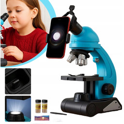 Mikroskop Dla Dzieci, Lupa Dla Dzieci, Przenośny Zestaw