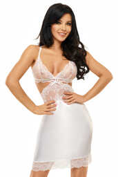 Beauty Night Adelaide Chemise White