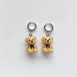 Pakamera Kolczyki srebrne MIŚ