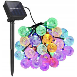 Lampki Ogrodowe Solarne 12m IP65 66 Led 8