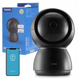 Hama obrotowa kamera Smart wewnętrzna Wifi czujnik ruchu