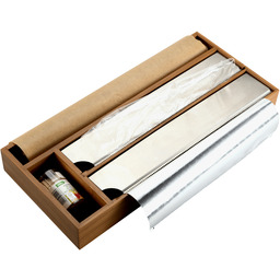 Kesper Dyspenser do folii spożywczej i papieru, bambus,