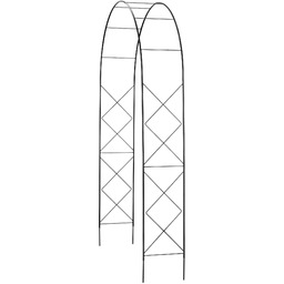 Pergola metalowa "Atri" 255 cm, czarna