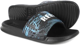 kapcie REEF ONE SLIDE Black Faded Palm