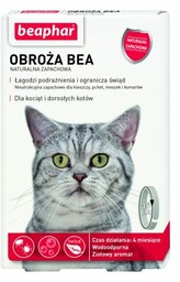 Obroża BEA 35 cm naturalna zapachowa dla kociąt