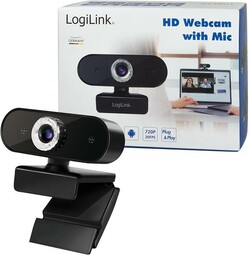 Logilink Kamera internetowa HD z mikrofonem