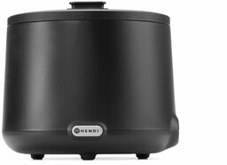 KOCIOŁEK DO ZUPY UNIQ 8L CZARNY 500W ø366x325