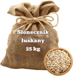 Słonecznik łuskany 25kg