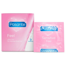 Ultracienkie Prezerwatywy Pasante Feel 3szt.