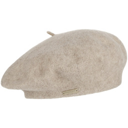Beret Baskijski Damski by Seeberger, beżowy, One Size