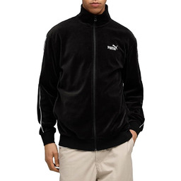 PUMA ESS ELEVATED welurowa kurtka dresowa