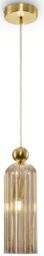 Maytoni Lampa wisząca z kloszem Antic MOD302PL-01CG koniakowa