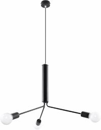 Żyrandol loftowy wiszący DUOMO 3D SL.0303 Sollux metalowy