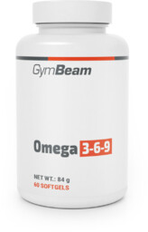 GymBeam Omega 3-6-9 bez smaku