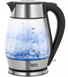 Czajnik Bezprzewodowy Szklany Teesa TSA1512B 1.7 L