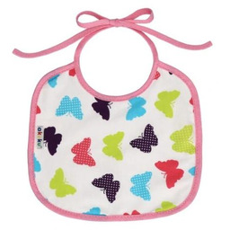 AKUKU A1640 Śliniak wiązany mały motyle, 1 szt.