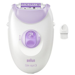 Braun Silk-épil 3 3-000 biało-fioletowy