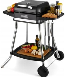 GRILL ELEKTRYCZNY OGRODOWY DUŻY 5w1 STOJĄCY DUŻY GRILL