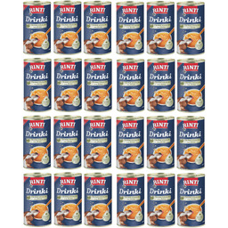 RINTI Drinki 24x185 ml - Przekąska dla psów