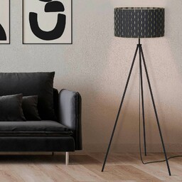 EGLO Lampa podłogowa Marasales z tkaniny, statyw