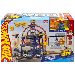 Hot Wheels Tor Mega Garaż Gigapętla + auto