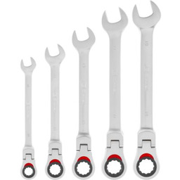 EINHELL Zestaw kluczy płasko-oczkowych 49370533 (5 elementów)