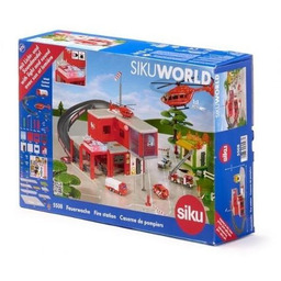 Siku, World, garaż Remiza strażacka