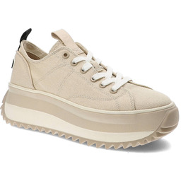 Tamaris Beżowe Sneakersy Damskie Buty Na Platformie