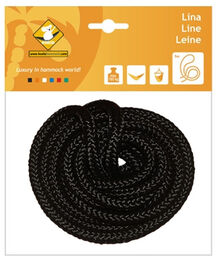 Lina do montażu hamaków i foteli hamakowych, czarny